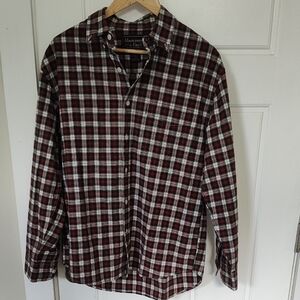 Vintage Abercrombie & Fitch Plaid Casual Button Down Shirt